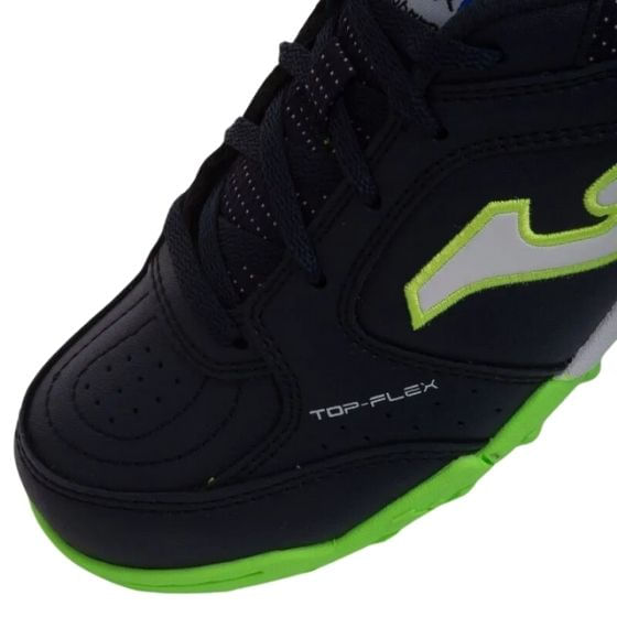 Chuteira-Society-Joma-Top-Flex-Jr-Infantil---Azul-Marinho-Amarela