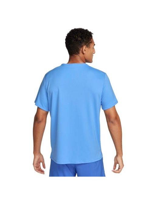 Camiseta Nike Dri-Fit Uv Miler Masculina - Azul Clara