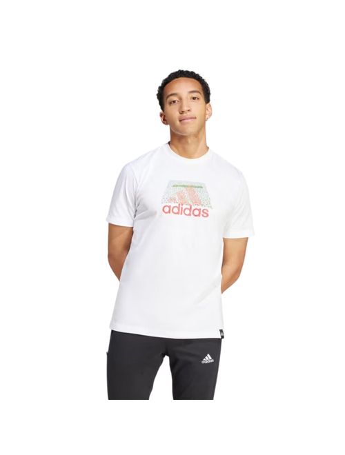 Camiseta Adidas Codes Badge of Sport Masculina - Branca