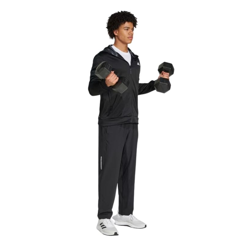 Calça Adidas Woven Gym Masculina - Preta