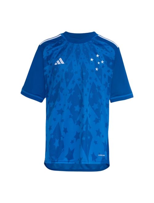 Camisa Cruzeiro I 2024/25 Adidas Torcedor Infantil - Azul