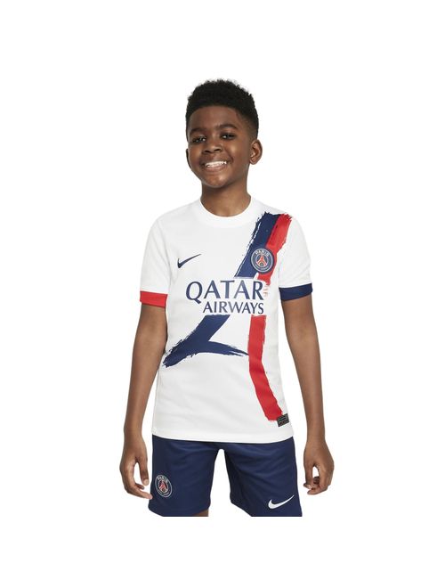 Camisa PSG II 2024/25 Nike Torcedor Pro Infantil - Branca