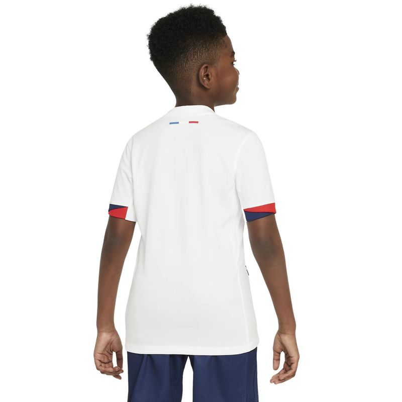 Camisa-PSG-II-2024-25-Nike-Torcedor-Pro-Infantil---Branca