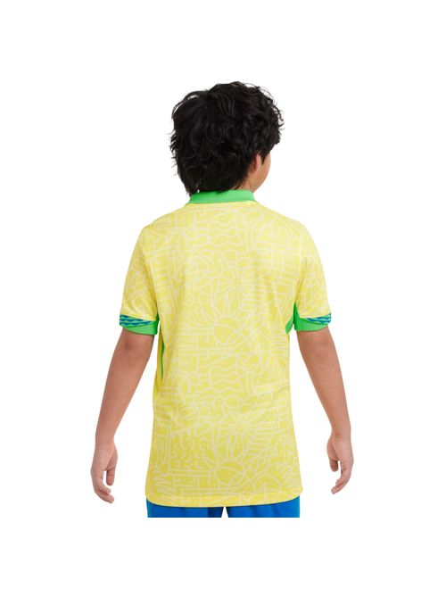 Camisa Brasil I 2024/25 Nike CBF Pro Infantil - Amarela