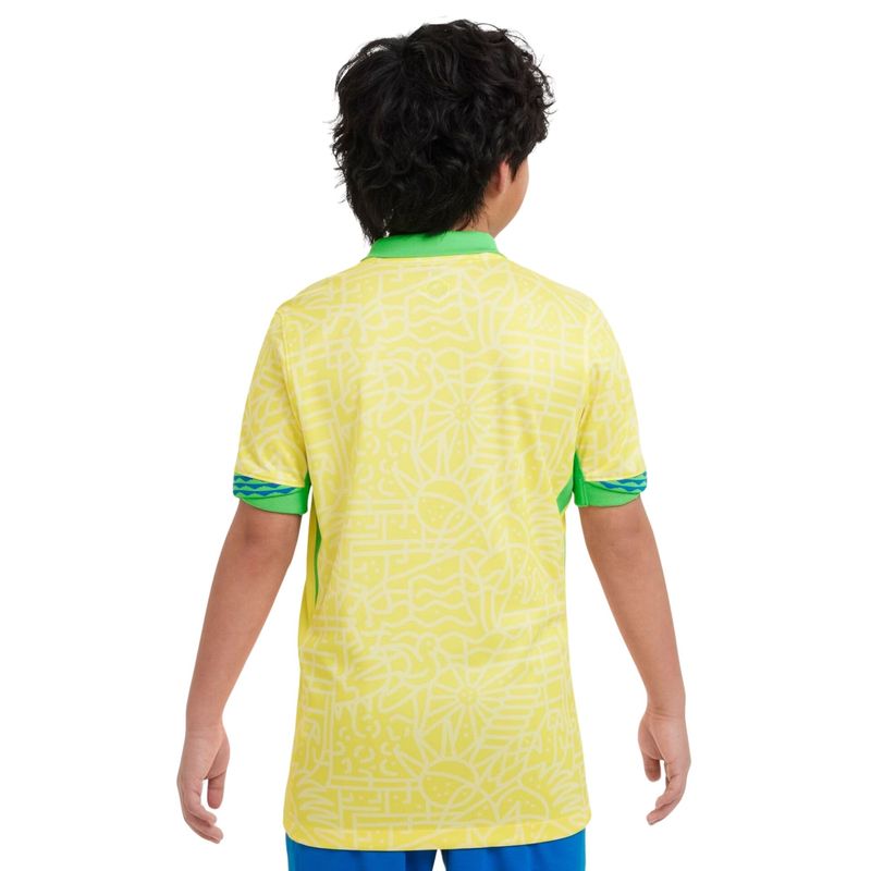 Camisa-Brasil-I-2024-25-Nike-CBF-Torcedor-Pro-Infantil---Amarela
