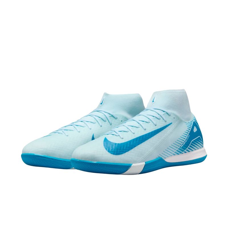 Chuteira Futsal Nike Mercurial Zoom Superfly 10 Academy Masculina - Azul