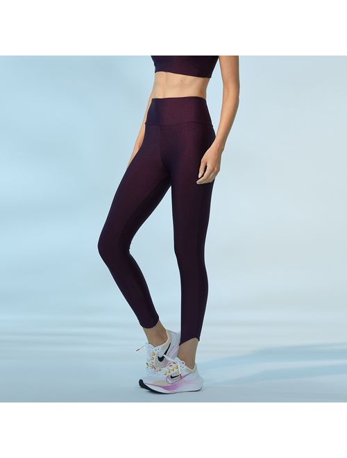 Legging Fitness Barra Ameixa Fatima