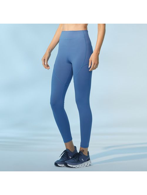 Legging Fitness Recortes Azul Jeans Eco Power