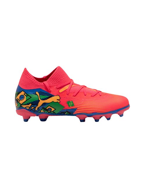 Chuteira Campo Puma Future 7 Match Neymar Jr Infantil - Laranja