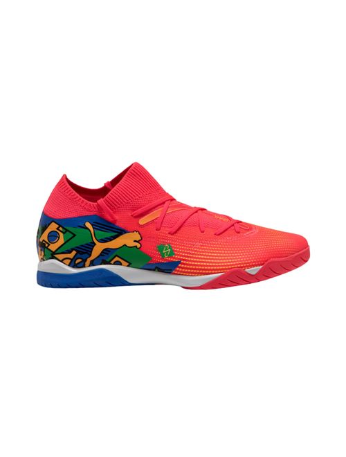 Chuteira Futsal Puma Future 7 Match Neymar Jr Masculina - Laranja