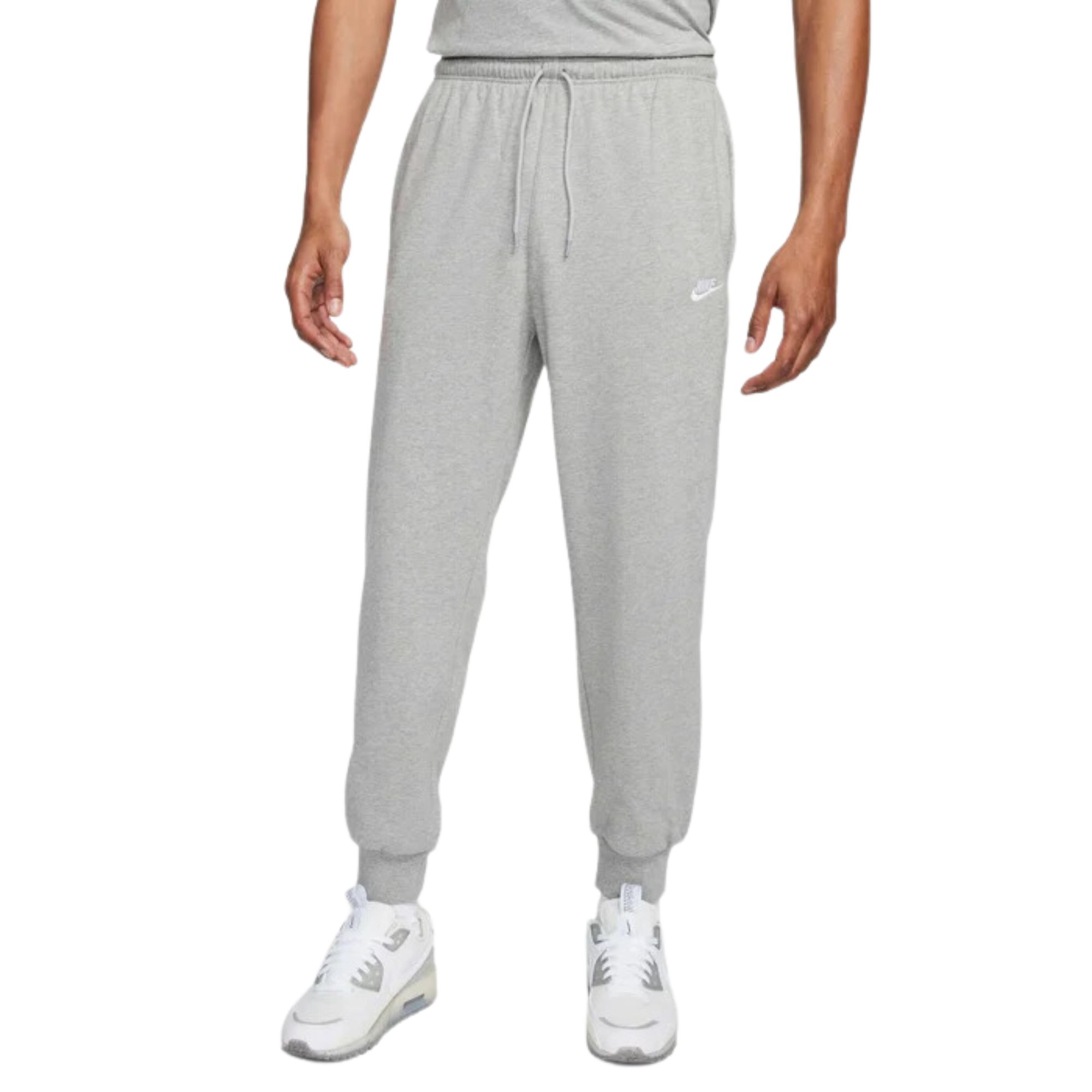 Calça Nike Club Knit Jogger Masculina - Cinza