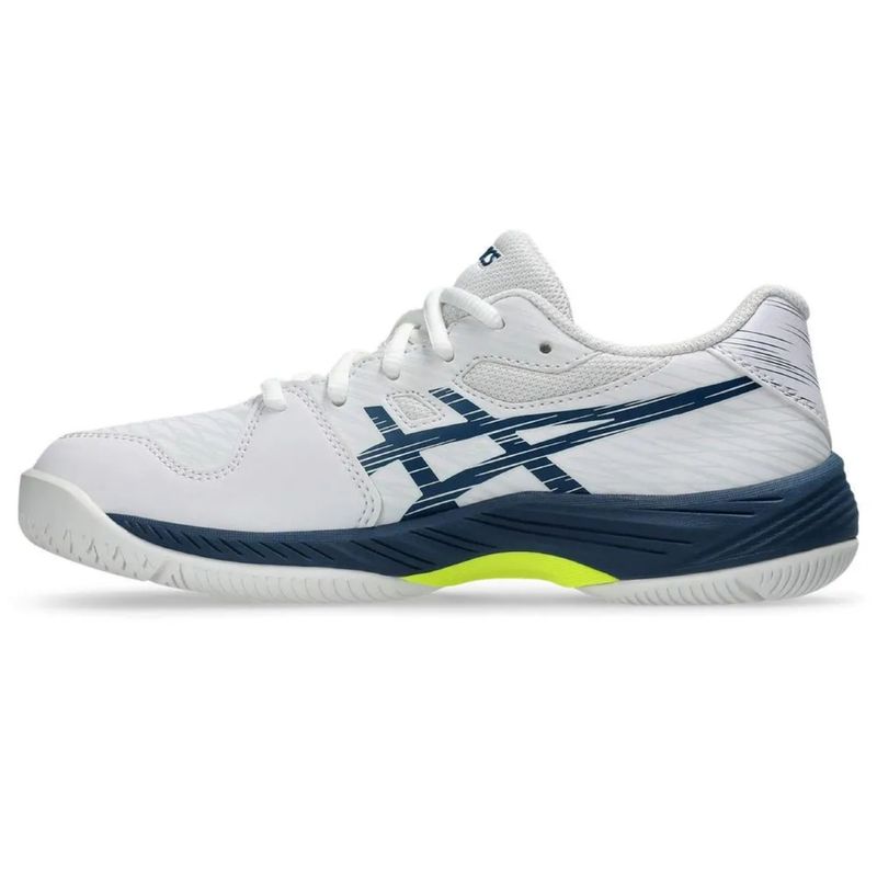 Tenis-Asics-Gel-Game-9-GS-Infantil---Branco-Azul
