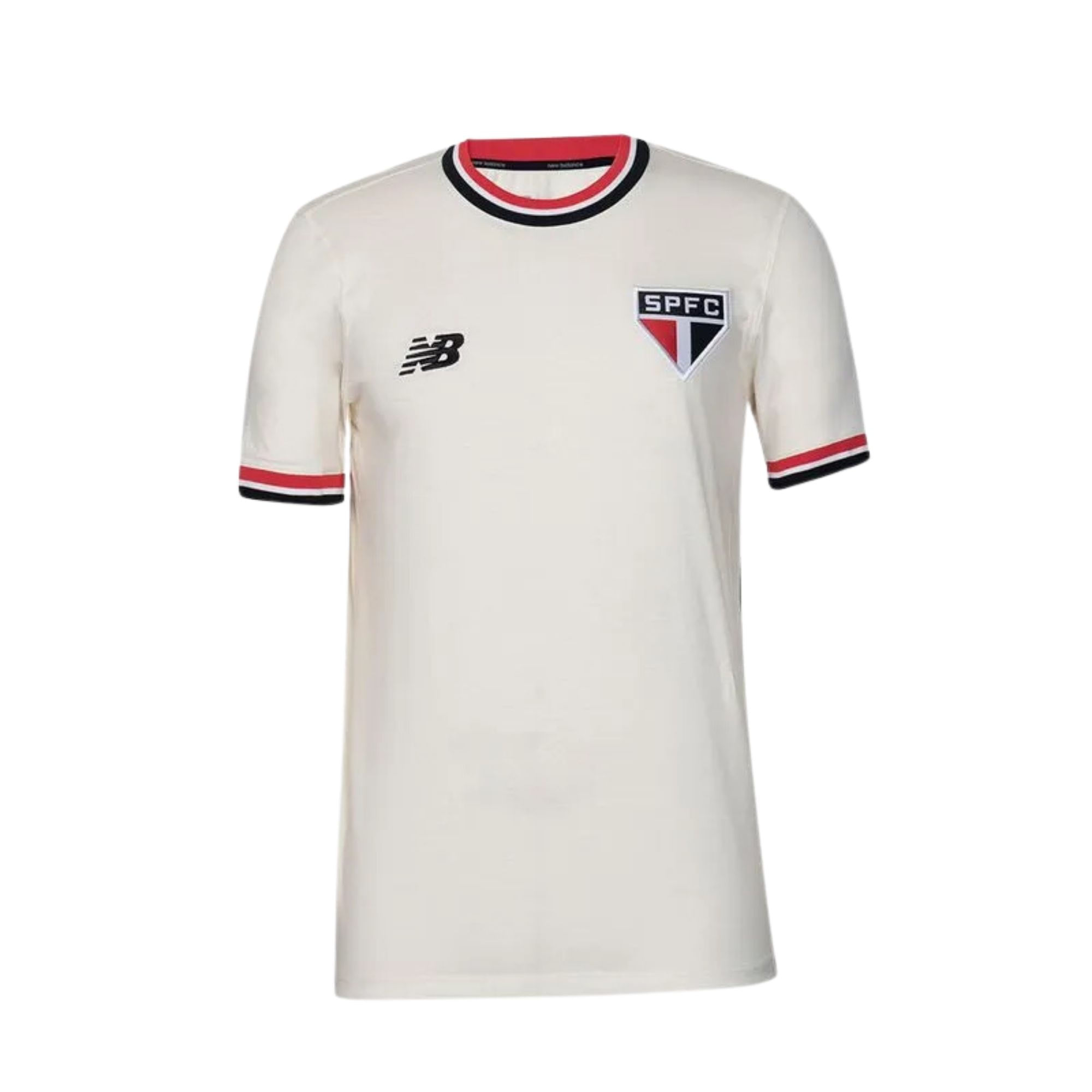 Camisa São Paulo New Balance Retrô Masculina - Off White