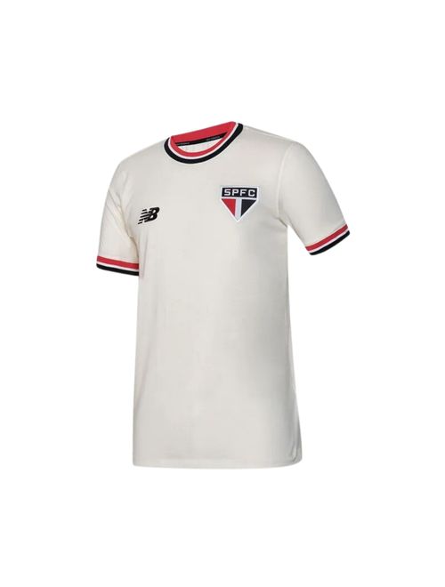 Camisa São Paulo New Balance Retrô Masculina - Off White