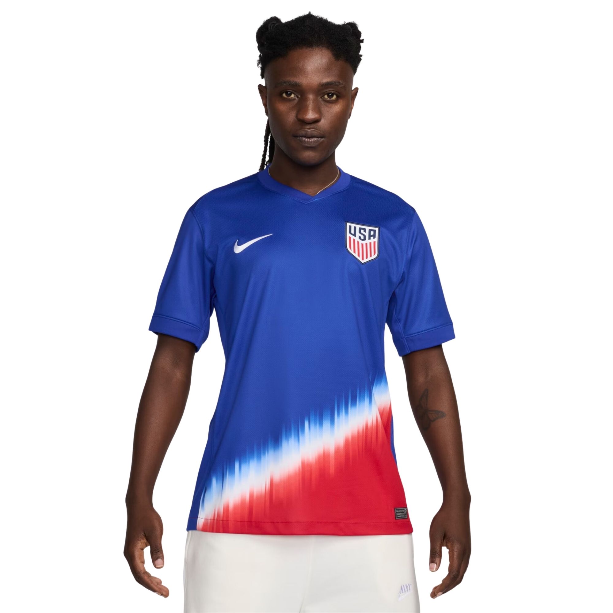Camisa Estados Unidos II 2024/25 Nike USA Torcedor Pro Masculina - Azul