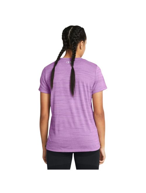 Camiseta Under Armour Tech Tiger Feminina - Lilás