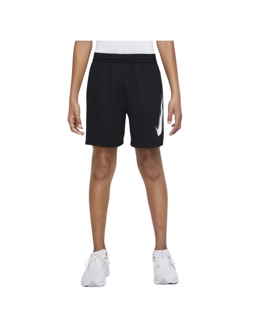 Shorts Nike Nk Dri-Fit Multi Infantil - Preto