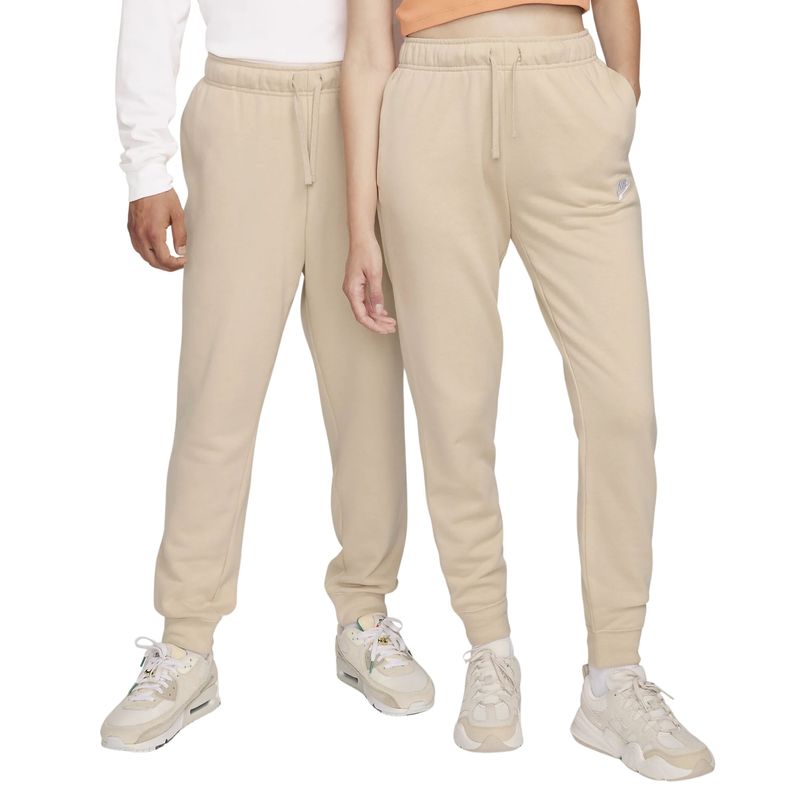 Calça Nike Club Flc Mr Feminina - Bege