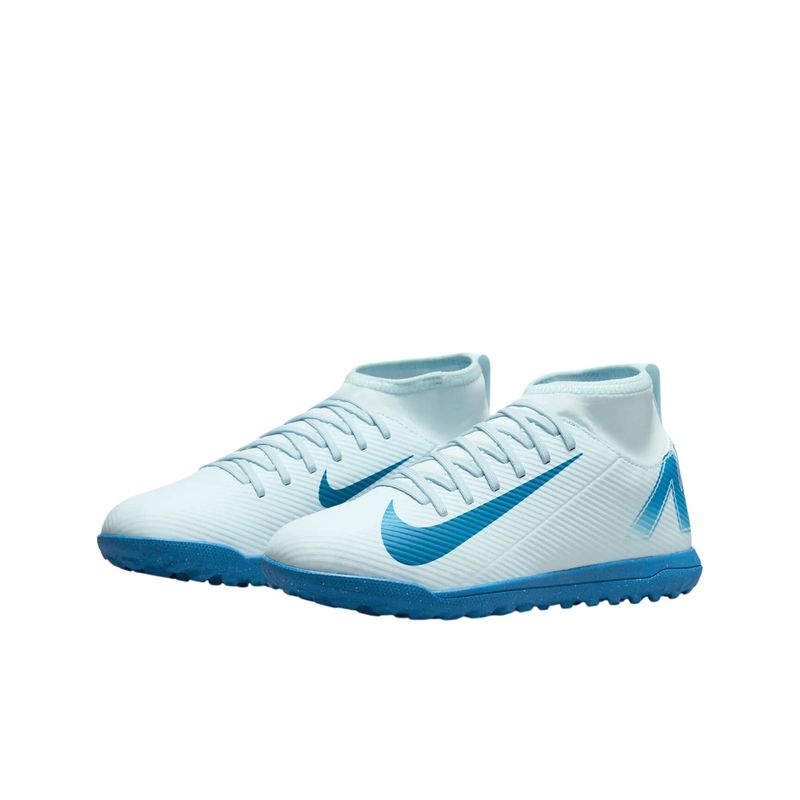 Chuteira-Society-Nike-Mercurial-Superfly-10-Club-Infantil---Azul