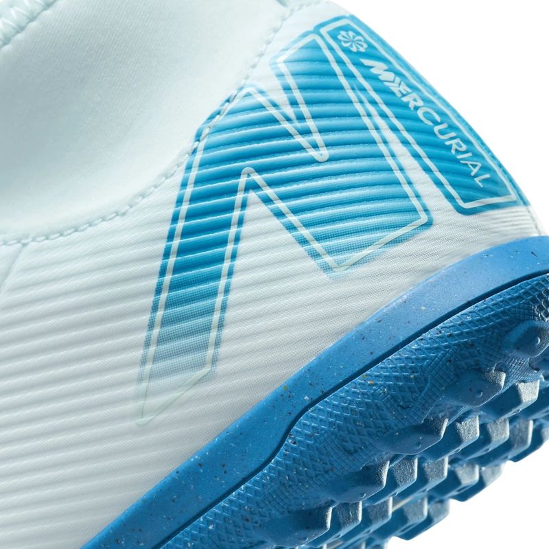Chuteira-Society-Nike-Mercurial-Superfly-10-Club-Infantil---Azul