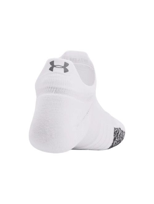 Kit Meias Under Armour Breathe 2 Pares Feminina - Branca