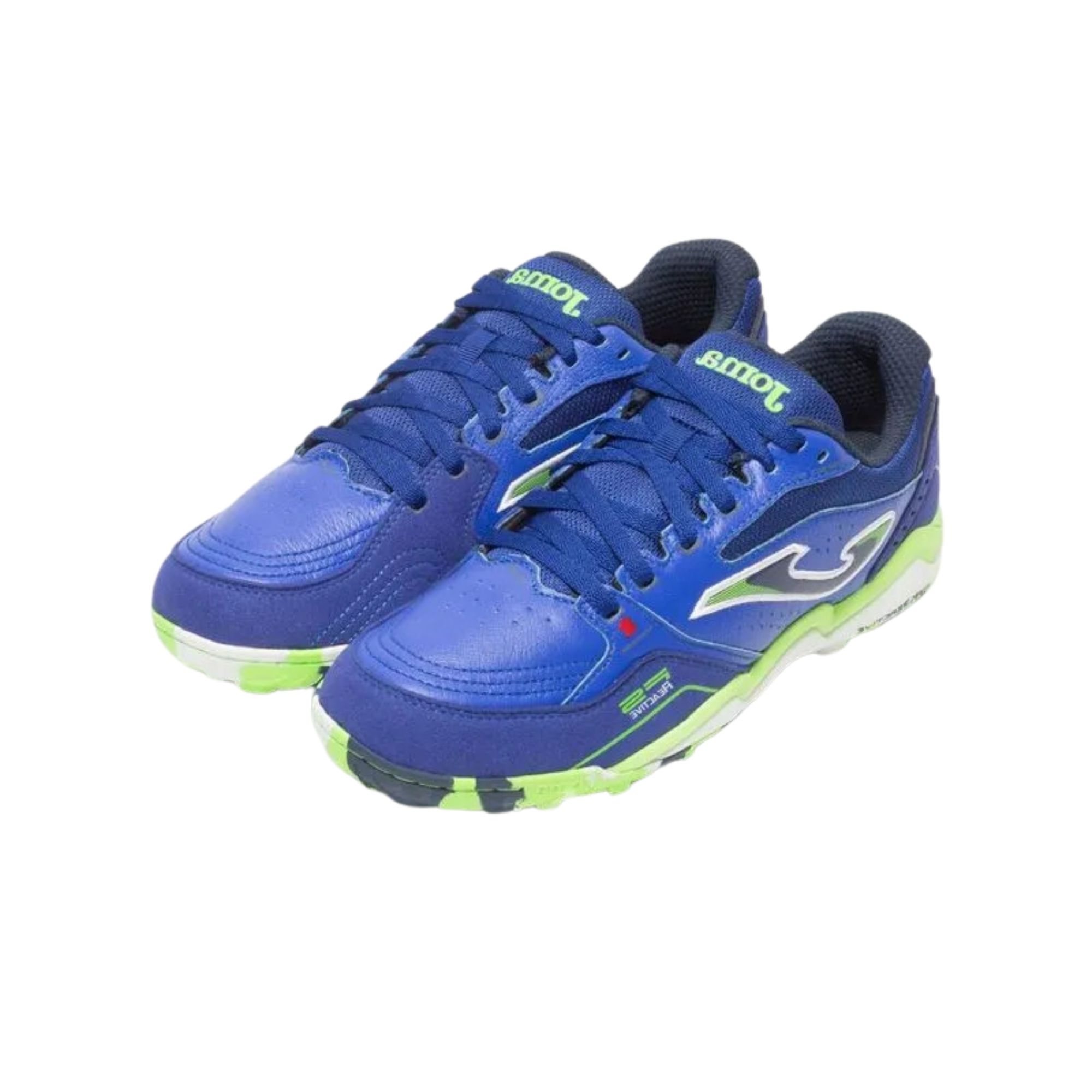 Chuteira Society Joma FS Reactive Masculina - Azul/Verde - Bayard