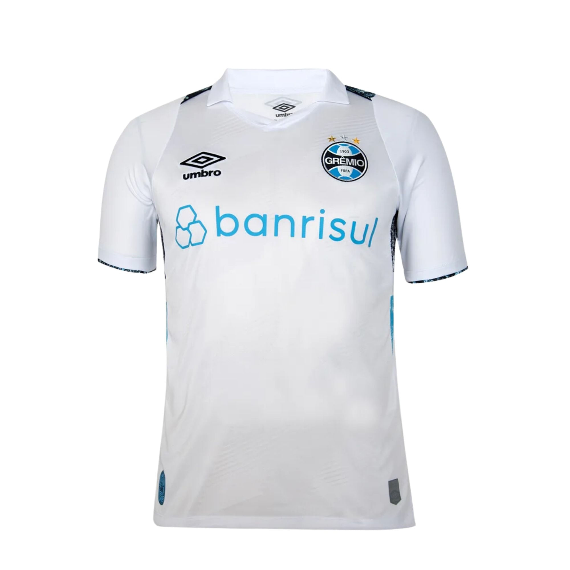 Camisa Grêmio II 2024/25 Umbro Torcedor Masculina - Branca/Azul