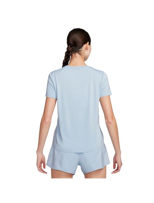 Camiseta Nike Dri-FIT One Slim Feminina - Azul Clara