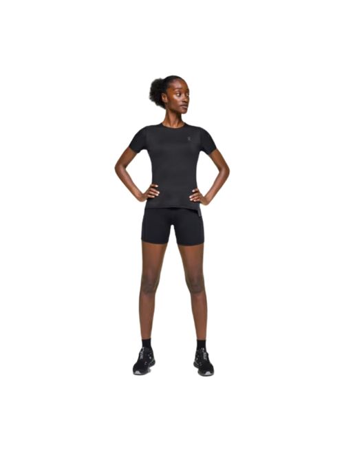 Camiseta On Running Performance-T Feminina - Preta