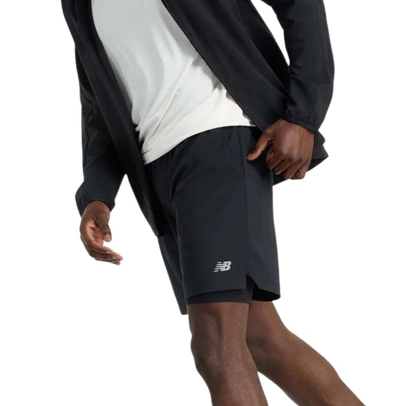 Short-New-Balance-Club-2-Em-1---7--Masculino---Preto