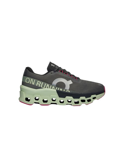 Tênis On Running Cloudmonster 2 Feminino - Preto/Verde