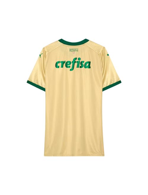 Camisa Palmeiras III 2024/25 Puma Torcedor Masculina - Dourada