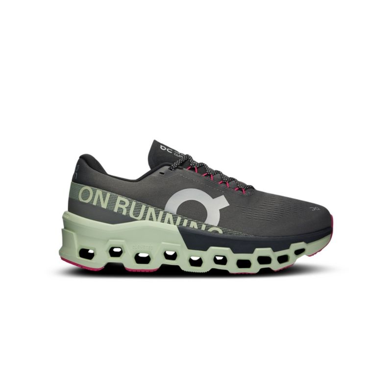 Tenis-On-Running-Cloudmonster-2-Masculino---Preto-Verde