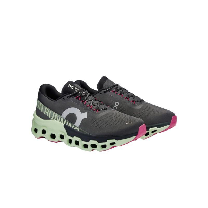 Tenis-On-Running-Cloudmonster-2-Masculino---Preto-Verde