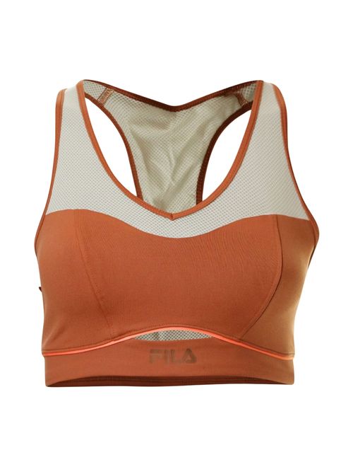 Top Fila Keep Sports Feminino - Marrom Cobre