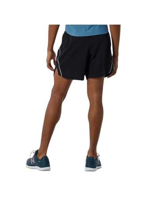 Short New Balance Impact Run 7 Masculino - Preto