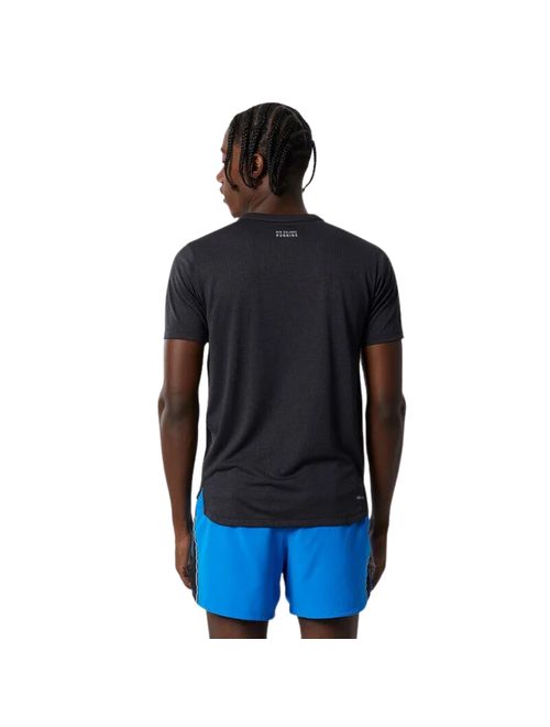 Camiseta New Balance Impact Run Masculina - Preta