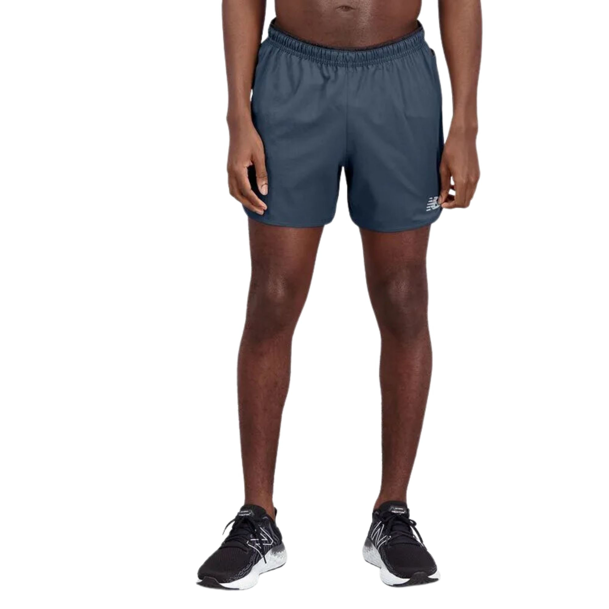 Short New Balance Impact Run 5 Masculina - Azul