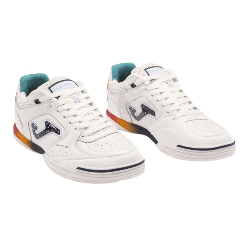 chuteira-futsal-joma-top-flex-masculina-branca