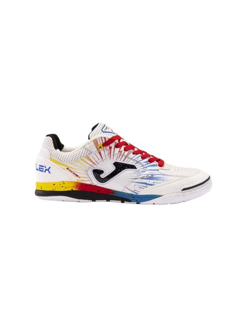 Chuteira Futsal Joma Top Flex Rebound Mundial 24 Masculina - Branca