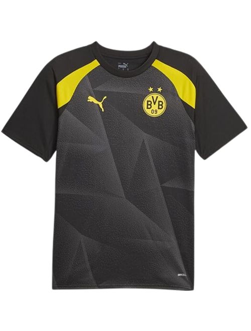 Camisa Borussia Dortmund Puma Pré-Jogo Masculina - Preta/Amarela