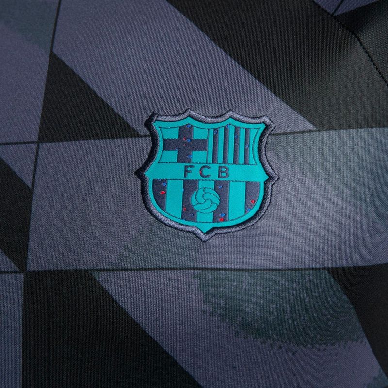 camisa-barcelona-iii-nike-pre-jogo-masculina-cinza-preta