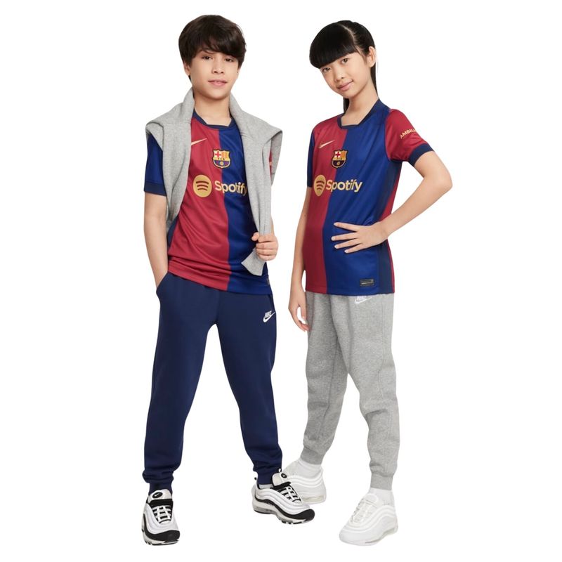 Camisa-Barcelona-I-2024-25-Nike-Torcedor-Pro-Infantil---Azul-Vermelho