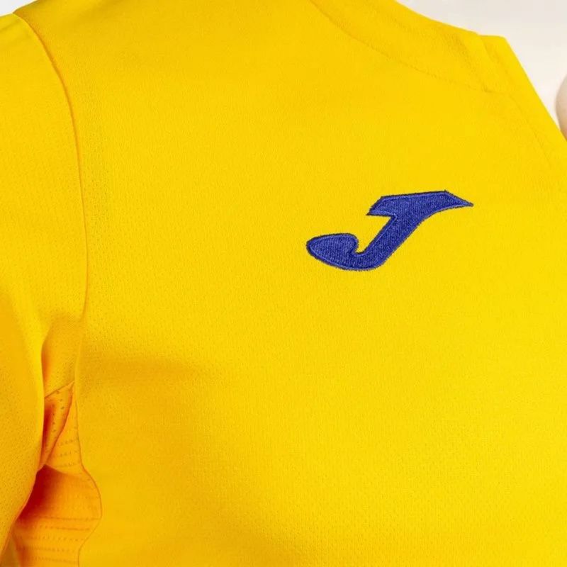 Camisa-Romenia-I-2023-24-Joma-Infantil---Amarela
