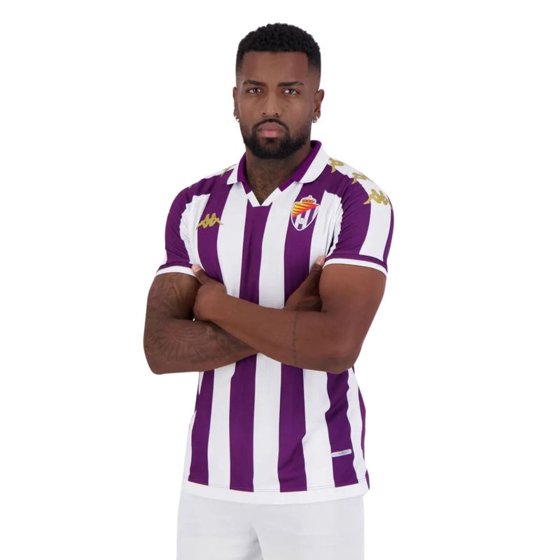 Camisa-Valladolid-I-2024-25-Kappa-Masculina---Branca-Roxa