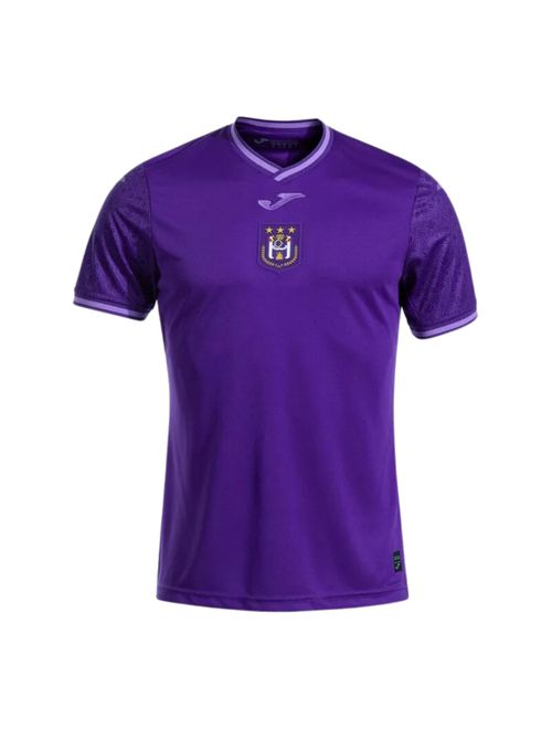 Camisa Anderlecht I 2024/25 Joma Infantil - Roxa