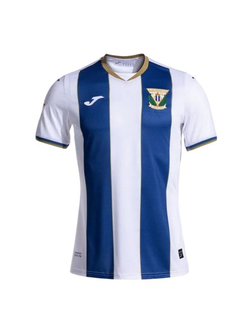 Camisa Leganes I 2024/25 Joma Infantil - Branca/Azul