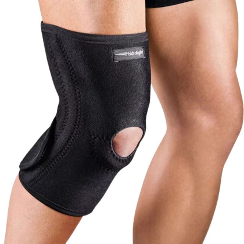 Joelheira-Hidrolight-Ajuste-Flex-Unissex---Preta