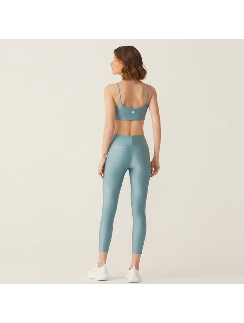 Legging Fitness Recortes Verde Angel