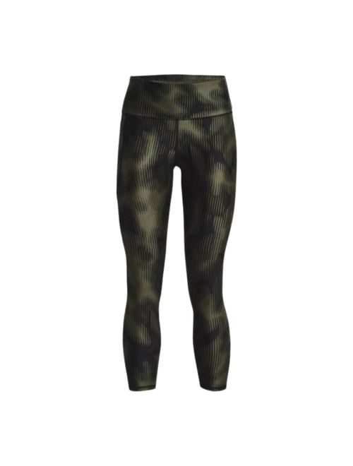 Calça Legging Under Armour 7/8 HeatGear Feminina - Verde/Preta